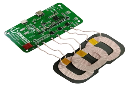 诺芯盛15W三线圈无线充芯片发射方案设计IP6809B