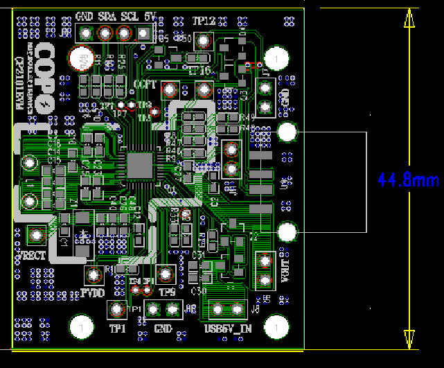 cp2101无线充电电路图（PCB电路图）